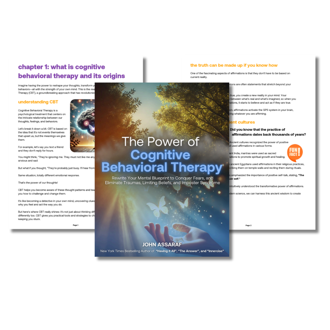 The Power of Cognitive Behavioral Therapy, Free ebook by John Assaraf